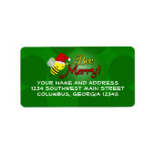 Bijenvrolijke, Schattigee hommelvakantie Etiket (Voorkant)