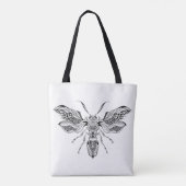 Bijenwasser Tattoo 2 Tote Bag (Achterkant)