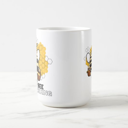 bijenwerk koffiemok (Center)
