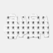 Bijenwerker Honing Zwarte hommel Bedankdoosjes (Uitgevouwen)