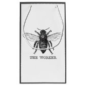 Bijenwerker Honing Zwarte hommel Klein Cadeauzakje (Achterkant)