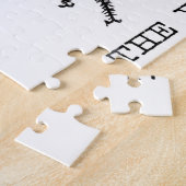 Bijenwerker Honing Zwarte hommel Legpuzzel (Zijkant)