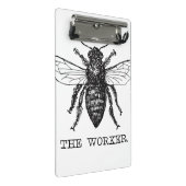 Bijenwerker Honing Zwarte hommel Mini Klembord (Schuin)