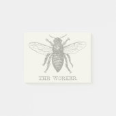 Bijenwerker Honing Zwarte hommel Post-it® Notes (Voorkant)
