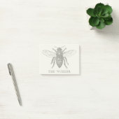 Bijenwerker Honing Zwarte hommel Post-it® Notes (Kantoor)