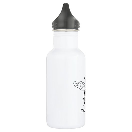 Bijenwerker Honing Zwarte hommel Waterfles (Links)