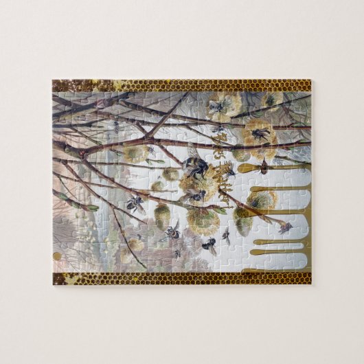 Bijenzaak Legpuzzel (Horizontaal)