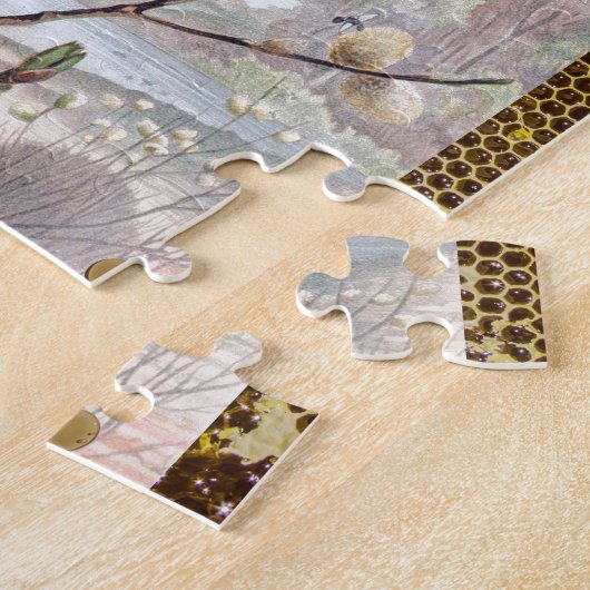 Bijenzaak Legpuzzel (Zijkant)