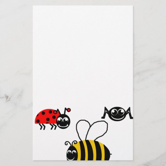 Bijenzoem Briefpapier (Voorkant)