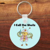 Bijenzuster ik noem de Shots Tshirts en Gifts Sleutelhanger (Voorkant)