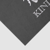 bijenzwart-witpapier tissuepapier (Detail)