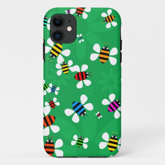 Bijenzwerm Case-Mate iPhone Case (Achterkant)