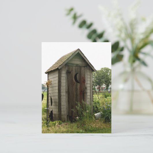 bijgebouw briefkaart (Staand voorkant)