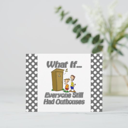 bijgebouwen briefkaart (Staand voorkant)