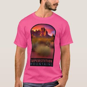 Bijgeloof bergen Arizona actief T-shirt
