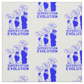 bijgeloof evolutie grappig stof (Swatch)