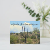 Bijgeloof schoonheid Apache Junction, Arizona Briefkaart (Staand voorkant)