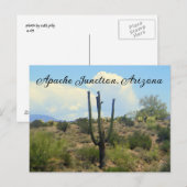 Bijgeloof schoonheid Apache Junction, Arizona Briefkaart (Voorkant / Achterkant)