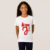 Bijgesneden tot vreugde t-shirt (Voorkant volledig)