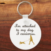 Bijgevoegd aan Mijn hond Sleutelhanger (Voorkant)