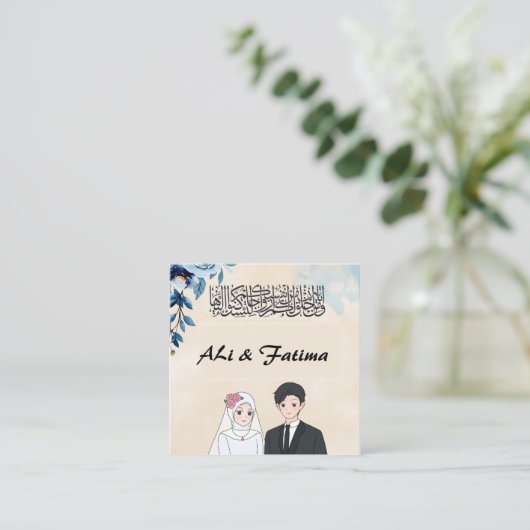 Bijgevoegde kaart (Staand voorkant)