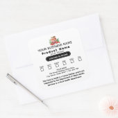 Bijgewerkt Canned Foods Texas Cottage Law label (Envelop)