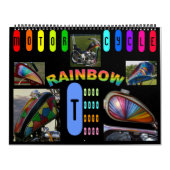Bijgewerkt! Motorfietsregenboog 2013 — 18 maanden Kalender (Hoes)