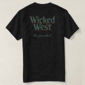 Bijgewerkt Wicked West (M) T-Shirt (Design achterkant)