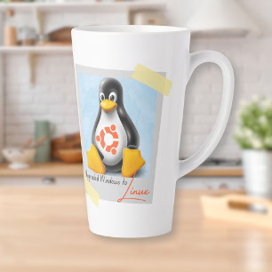 Bijgewerkt Windows Ubuntu Linux TUX Latte Mok