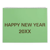 BIJGEWERKTE aangepaste tekstLogo kalender (Hoes)