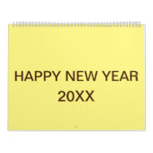 BIJGEWERKTE aangepaste tekstLogo kalender (Hoes)