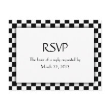bijgewerkte Checker Flag Menu RSVP