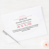 BIJGEWERKTE TEXAS Cottage Food Law label thuisbakk (Envelop)