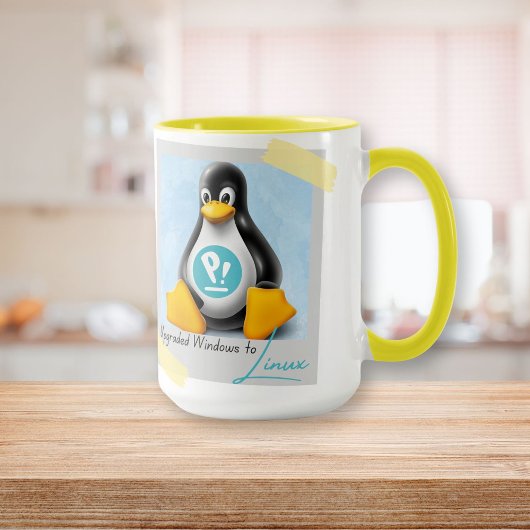 Bijgewerkte Windows PopOS Tux Mok