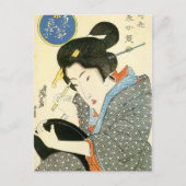 Bijin by Keisai Eisen Briefkaart (Voorkant)