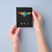 Bijkadoen Geschenken, Ik Hou van Bijen, Imker Gesc Flyer (Hand)