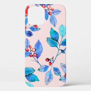 Bijkantoor met de waterverf voor bessen en vogels Case-Mate iPhone case