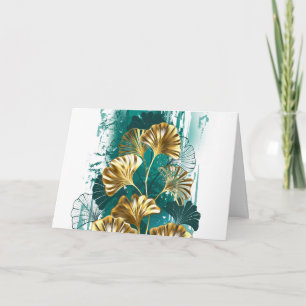 Bijkantoor met Golden Leaves Ginko Biloba