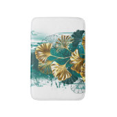 Bijkantoor met Golden Leaves Ginko Biloba Badmat (Voorkant Verticaal)