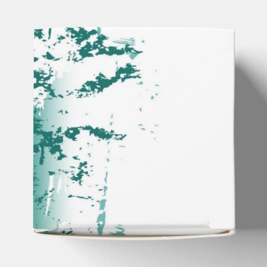 Bijkantoor met Golden Leaves Ginko Biloba Bedankdoosjes (Bovenkant)