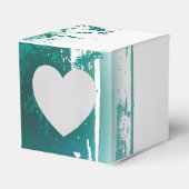 Bijkantoor met Golden Leaves Ginko Biloba Bedankdoosjes (Voorkant Zijde)