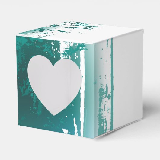 Bijkantoor met Golden Leaves Ginko Biloba Bedankdoosjes (Voorkant Zijde)