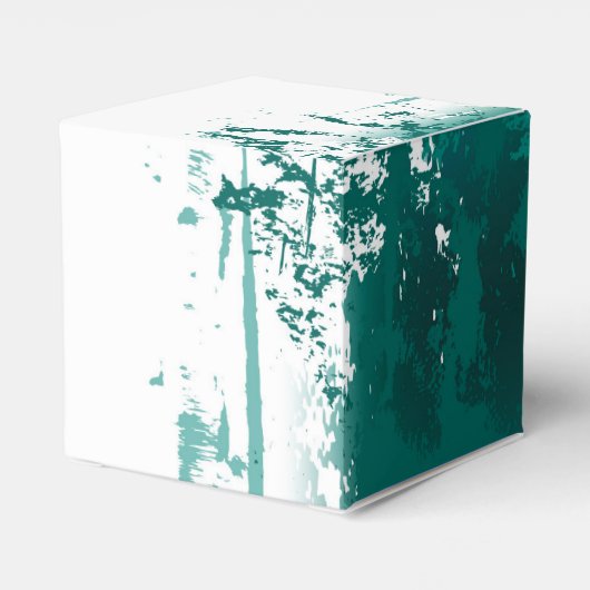 Bijkantoor met Golden Leaves Ginko Biloba Bedankdoosjes (Achterkant)