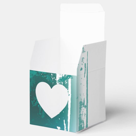 Bijkantoor met Golden Leaves Ginko Biloba Bedankdoosjes (Geopend)