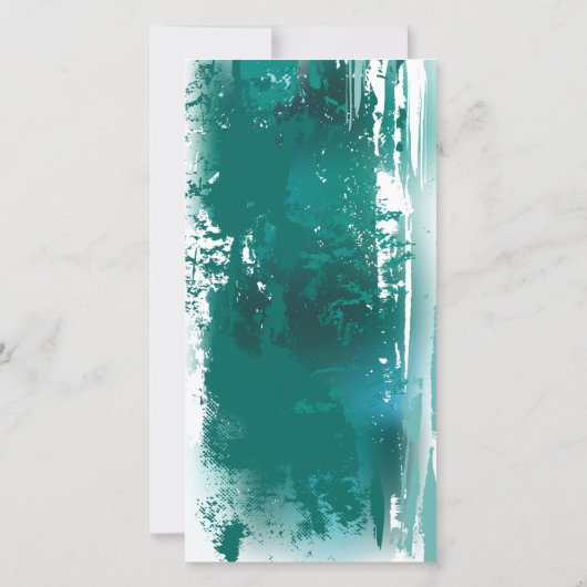 Bijkantoor met Golden Leaves Ginko Biloba Bedankkaart (Achterkant)