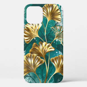 Bijkantoor met Golden Leaves Ginko Biloba Case-Mate iPhone Case