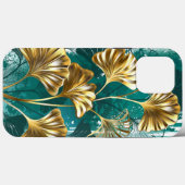 Bijkantoor met Golden Leaves Ginko Biloba Case-Mate iPhone Case (Achterkant (horizontaal))