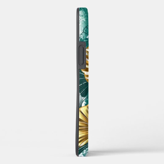 Bijkantoor met Golden Leaves Ginko Biloba Case-Mate iPhone Case (Achterkant / Rechts)