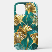 Bijkantoor met Golden Leaves Ginko Biloba Case-Mate iPhone Case (Achterkant)