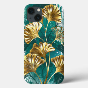 Bijkantoor met Golden Leaves Ginko Biloba Case-Mate iPhone Case